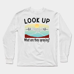 CLIMATE CHANGE BEGAN AS WEATHER MODIFICATION IN THE 1930s AND EVOLVED INTO GEOENGINEERING Long Sleeve T-Shirt